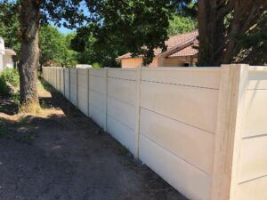clôture béton