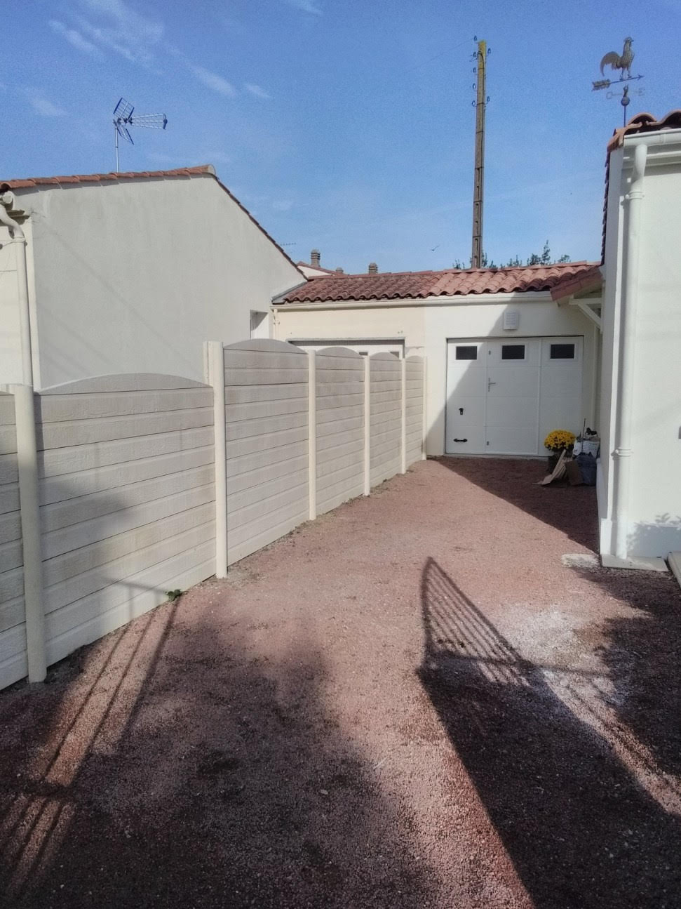 12ml Clôture Béton Foret Ht 1m79 Et 1m51 Ton Pierre à Pons