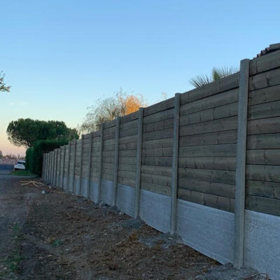 142ml_Clôture_Mixte_Bois_Béton_2m00